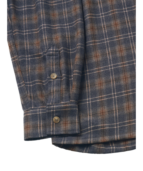 OCHERS(オーカーズ)の「チェックシャツ No.0001 クワイエットアッシュ(シャツ/ブラウス・メンズ・その他・1/2/3)」の4枚目の写真