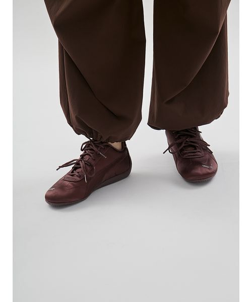 emmi（エミ）の「eco ボリュームパラシュートパンツ/撥水/UVカット/接触冷感（その他パンツ・レディース・ブラウン/オフホワイト/ブラック・1/0）」の14枚目の写真