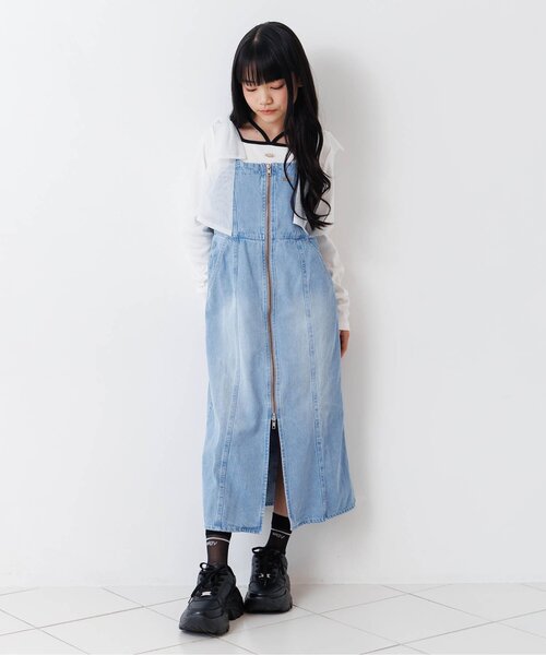 algy（アルジー）の「ラインシアークルーソックス（ソックス/靴下・キッズ・ブラック/サックスブルー/オフホワイト・21/24）」の5枚目の写真