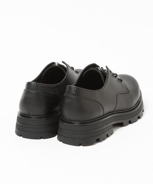 HARE（ハレ）の「ラギットソールZIPシューズ(HARE)（ドレスシューズ・メンズ・ブラック・LARGE/MEDIUM）」の14枚目の写真