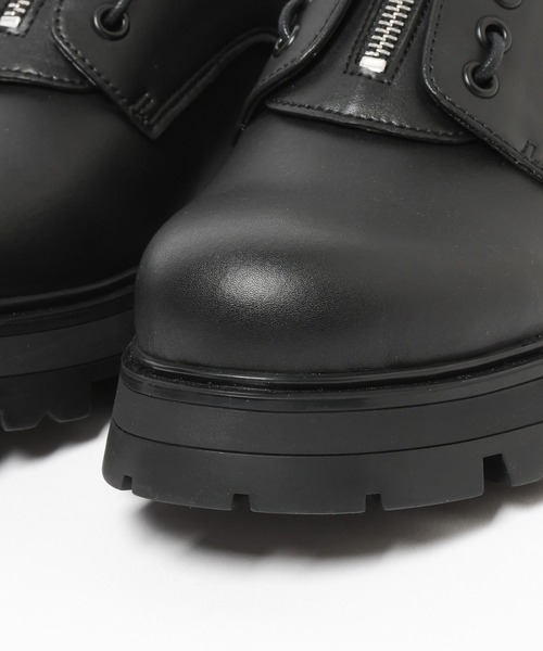 HARE（ハレ）の「ラギットソールZIPシューズ(HARE)（ドレスシューズ・メンズ・ブラック・LARGE/MEDIUM）」の16枚目の写真
