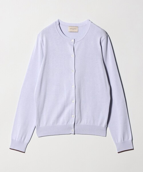 UNITED ARROWS(ユナイテッドアローズ)の「18G クルーネック ニットカーディガン ‐ウォッシャブル‐(カーディガン/ボレロ・レディース・オフホワイト/ネイビー/ベージュ/ライトブルー/ブラック・FREE)」の17枚目の写真