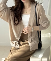 GeeRA（ジーラ）の「接触冷感!Vネックカーディガン（カーディガン/ボレロ）」