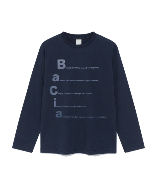 THECOLDESTMOMENT(ザコールデストモーメント)の「TCM bacia long sleeve (navy)(Tシャツ/カットソー・レディース・その他・MEDIUM/LARGE)」の2枚目の写真
