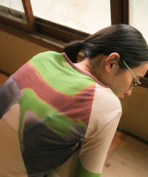 PAMM（パム）の「MABLE PAMM see-through tops（Tシャツ/カットソー・レディース・グリーン/グレー・フリー）」の21枚目の写真