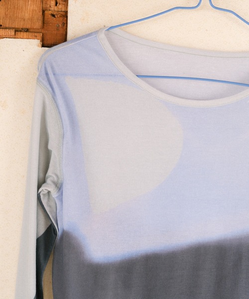 PAMM（パム）の「MABLE PAMM see-through tops（Tシャツ/カットソー・レディース・グリーン/グレー・フリー）」の16枚目の写真