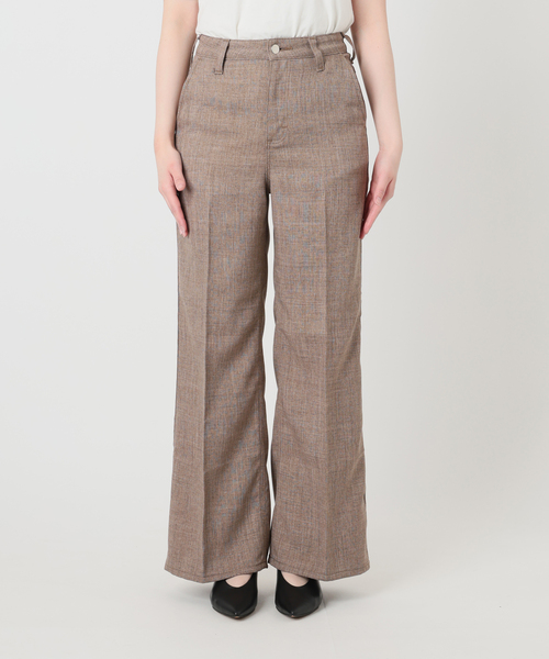 SLOBE IENA(スローブイエナ)の「Wrangler/ラングラー SLOBE別注 ワイドランチャー(スラックス・レディース・ネイビー/ベージュ・40/38/36)」の19枚目の写真