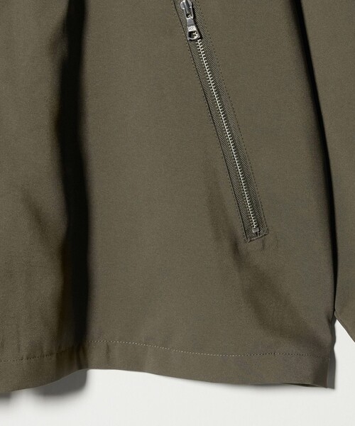 A DAY IN THE LIFE UNITED ARROWS(アデイインザライフユナイテッドアローズ)の「ハイツイスト リブ ブルゾン-吸水速乾-<A DAY IN THE LIFE>(その他アウター・メンズ・ネイビー/ナチュラル/オリーブ/ブラック・XL/M/S/L)」の17枚目の写真