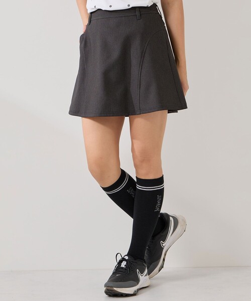 JUN&ROPE'（ジュンアンドロペ）の「ライトデニム風フレアスカート/UV・接触冷感（スカート・レディース・ブラック/サックスブルー/ネイビー・L/M/S）」の17枚目の写真