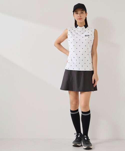 JUN&ROPE'（ジュンアンドロペ）の「ライトデニム風フレアスカート/UV・接触冷感（スカート・レディース・ブラック/サックスブルー/ネイビー・L/M/S）」の21枚目の写真