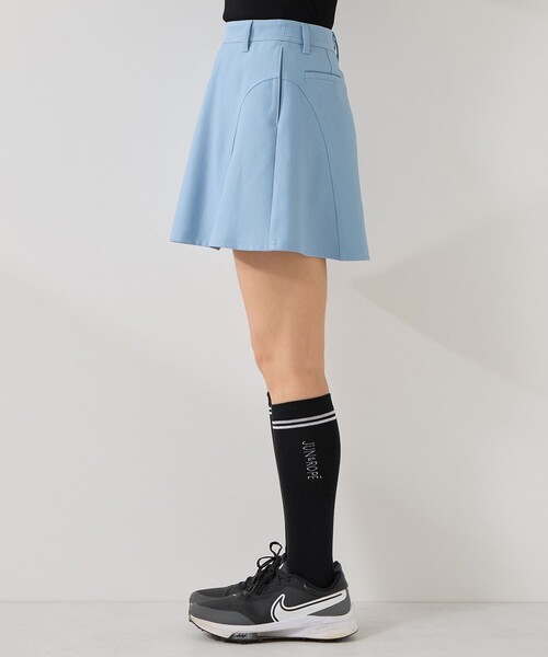 JUN&ROPE'（ジュンアンドロペ）の「ライトデニム風フレアスカート/UV・接触冷感（スカート・レディース・ブラック/サックスブルー/ネイビー・L/M/S）」の22枚目の写真