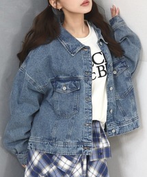 CECIL McBEE（セシルマクビー）の「10.0ozデニムオーバーシルエットGジャン（デニムジャケット）」