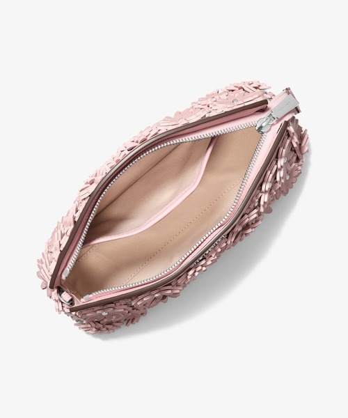 MICHAEL KORS（マイケルコース）の「ATHENA フローラル アップリケ コンバーチブル クラッチ（クラッチバッグ・レディース・ピンク系・FREE）」の7枚目の写真