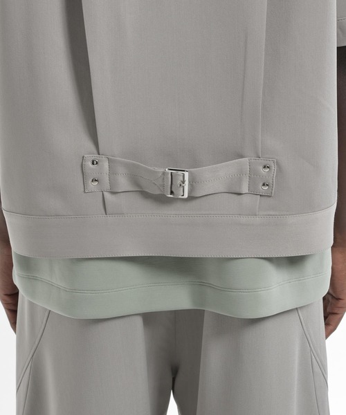 HARE（ハレ）の「【SET UP対応】メタルパーツトラッカーシャツブルゾン(HARE)（シャツ/ブラウス・メンズ・グレー/ブラック/パープル/ストライプ・SMALL/MEDIUM）」の22枚目の写真