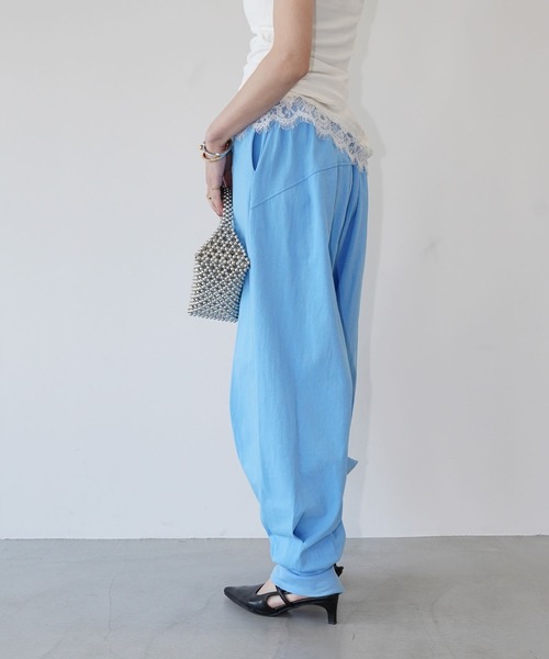 chuclla(チュクラ)の「ボリュームシルエットジョガーパンツ chw26s161(その他パンツ・レディース・ブルー/ブラック・M/S)」の14枚目の写真