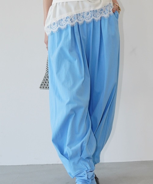 chuclla(チュクラ)の「ボリュームシルエットジョガーパンツ chw26s161(その他パンツ・レディース・ブルー/ブラック・M/S)」の15枚目の写真