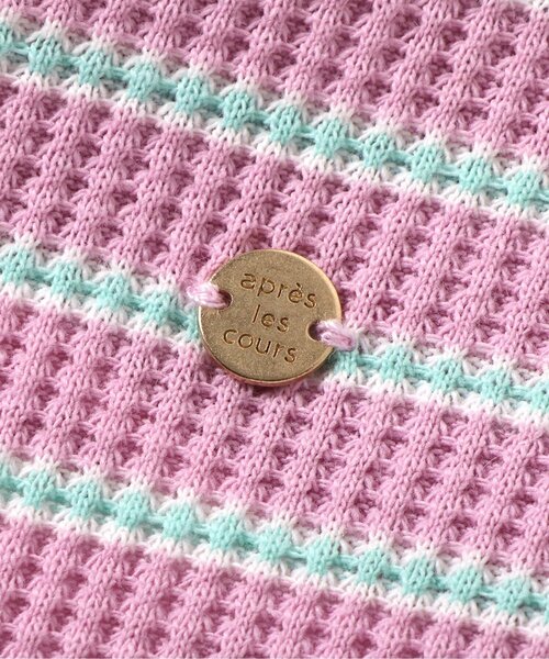 apres les cours（アプレレクール）の「【WEB限定】ワッフルフリルTシャツ（Tシャツ/カットソー・キッズ・アイボリー/ブラック/グリーン/イエロー/その他2・140/130/120/110/100/90/80）」の17枚目の写真