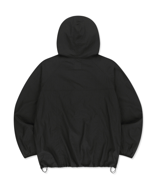 BROWNBREATH（ブラウンブレス）の「タグライト ウィンドブレーカー - ブラック（ナイロンジャケット・レディース・その他・SMALL/MEDIUM/LARGE/X-LARGE）」の2枚目の写真