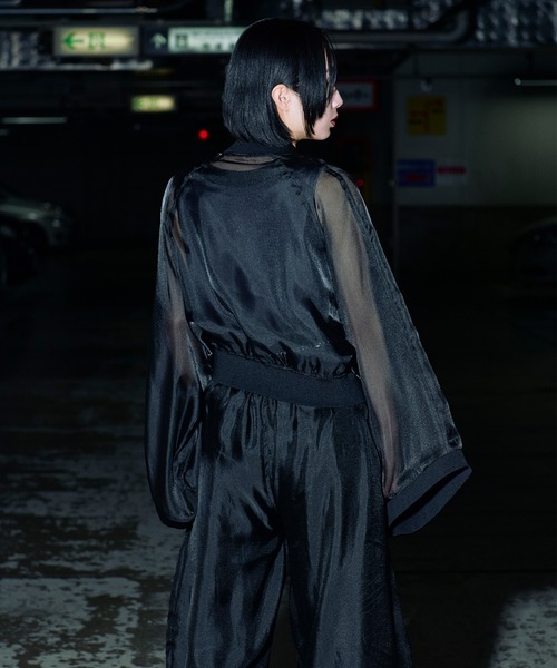 Ellno Loset(エルノロゼット)の「和スリーブアソート刺繍シアーブルゾン/SETUP対応(ブルゾン・メンズ・ブラック/ブラック系その他・LARGE/MEDIUM/SMALL)」の20枚目の写真