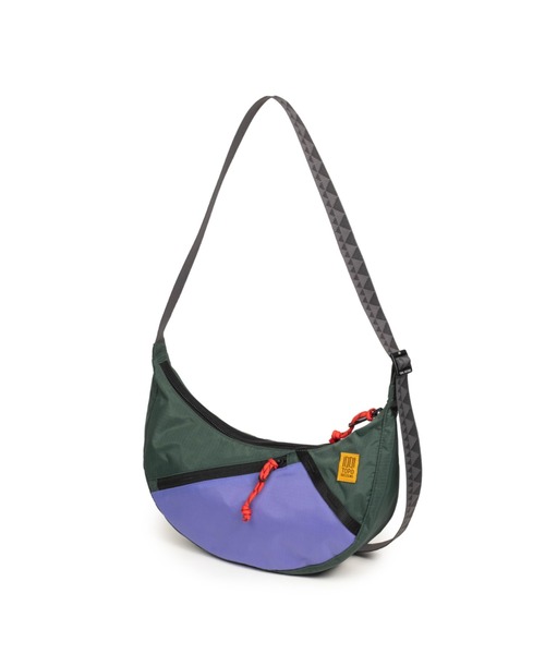 TOPO DESIGNS(トポデザインズ)の「500mlペットボトル収納可能【TOPO DESIGNS】MOONLIGHT CROSSBODY BAG(ショルダーバッグ・レディース・ブラック系その他/ブラック/パープル系/ブラック系・ONE SIZE)」の12枚目の写真