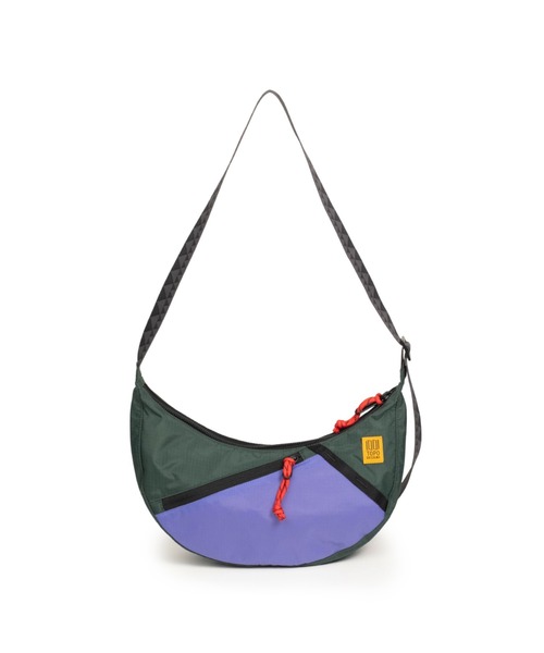 TOPO DESIGNS(トポデザインズ)の「500mlペットボトル収納可能【TOPO DESIGNS】MOONLIGHT CROSSBODY BAG(ショルダーバッグ・レディース・ブラック系その他/ブラック/パープル系/ブラック系・ONE SIZE)」の13枚目の写真