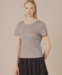 【eclat5月号掲載】シャインリブTシャツ