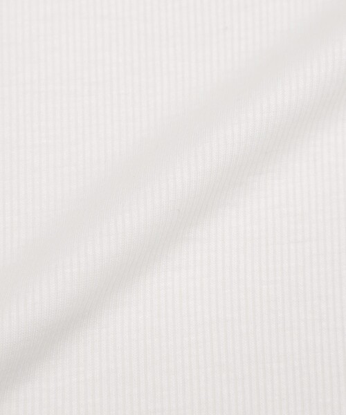 MACKINTOSH LONDON(マッキントッシュ ロンドン)の「【eclat5月号掲載】シャインリブTシャツ(Tシャツ/カットソー・レディース・オフホワイト/ブラック/グレー系その他・40/38)」の13枚目の写真
