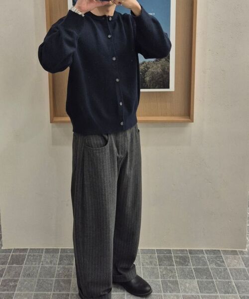 Millo Archive（ミロ アーカイブ）の「リフレクトストライプウールパンツ[チャコール]（その他パンツ・メンズ・その他・SMALL/MEDIUM/X-LARGE/LARGE）」の10枚目の写真