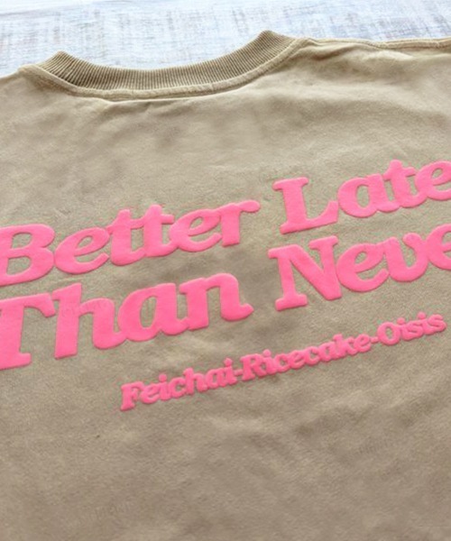 Dalfwin(ダールフィン)の「韓国ファッション Better発泡ロゴバックプリント半袖Tシャツ(Tシャツ/カットソー・レディース・ブラック/ブラウン・FREE)」の20枚目の写真