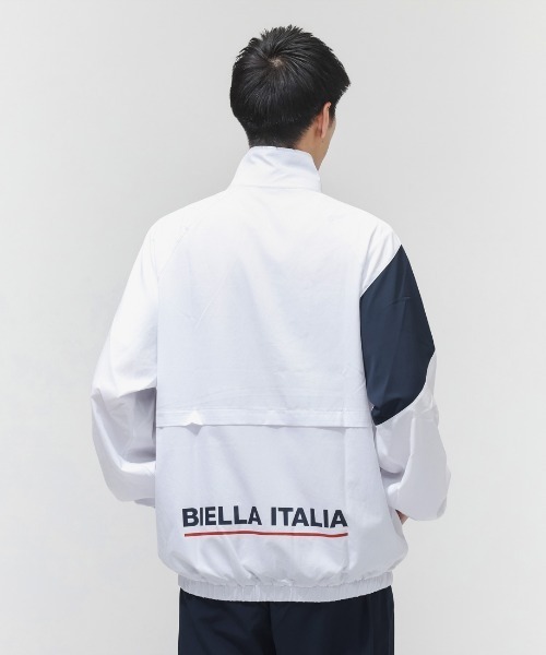 FILA（フィラ）の「【別注】フィラ FILA  トラックジャケット 限定コラボ（ジャージ・メンズ・ネイビー/ホワイト/ブラック・M/L/LL/3L）」の10枚目の写真