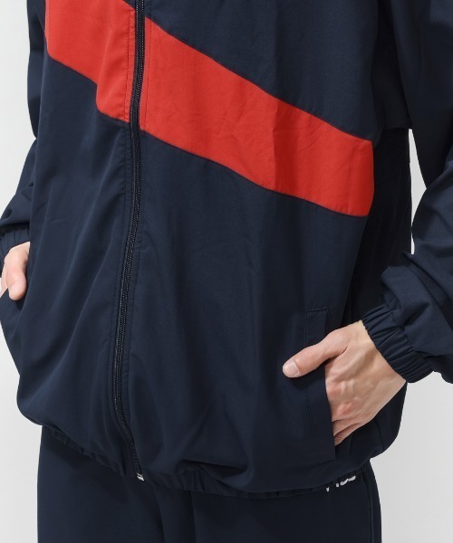 FILA（フィラ）の「【別注】フィラ FILA  トラックジャケット 限定コラボ（ジャージ・メンズ・ネイビー/ホワイト/ブラック・M/L/LL/3L）」の12枚目の写真