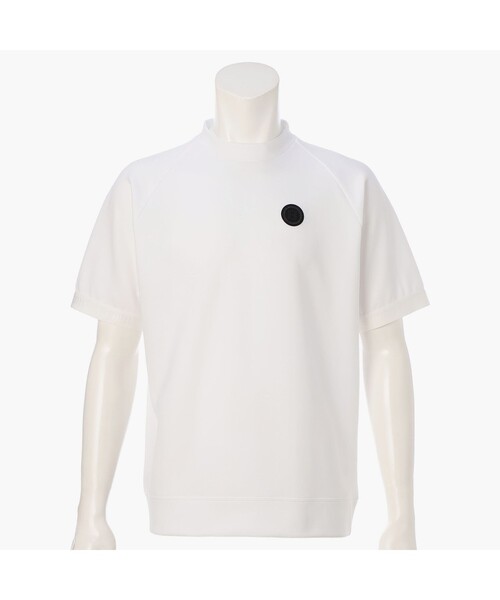 BRIEFING(ブリーフィング)の「【BRIEFING GOLF/ブリーフィングゴルフ】CE MEN’S MESH HIGHNECK RF(Tシャツ/カットソー・メンズ・ホワイト/ブラック・M/L)」の2枚目の写真