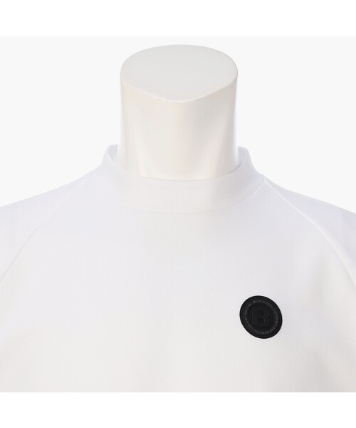 BRIEFING(ブリーフィング)の「【BRIEFING GOLF/ブリーフィングゴルフ】CE MEN’S MESH HIGHNECK RF(Tシャツ/カットソー・メンズ・ホワイト/ブラック・M/L/S)」の4枚目の写真