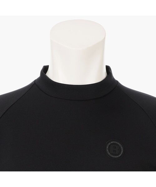 BRIEFING(ブリーフィング)の「【BRIEFING GOLF/ブリーフィングゴルフ】CE MEN’S MESH HIGHNECK RF(Tシャツ/カットソー・メンズ・ホワイト/ブラック・M/L/S)」の12枚目の写真