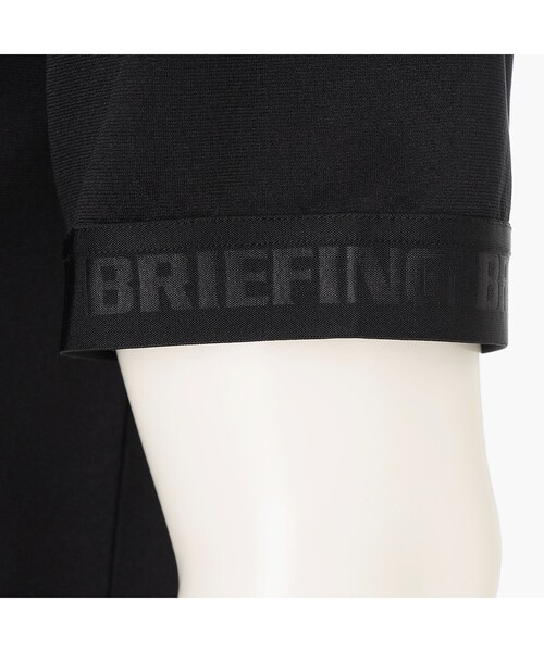 BRIEFING(ブリーフィング)の「【BRIEFING GOLF/ブリーフィングゴルフ】CE MEN’S MESH HIGHNECK RF(Tシャツ/カットソー・メンズ・ホワイト/ブラック・M/L/S)」の15枚目の写真