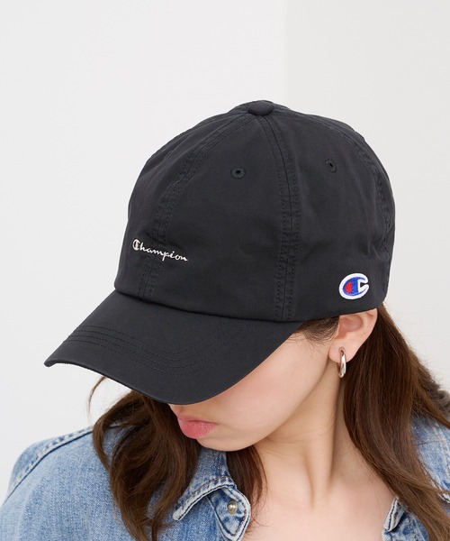 Champion(チャンピオン)の「【Champion】ウォッシュツイルハイキャップ 181-0254(キャップ・レディース・アイボリー/パープル/ブラック・FREE)」の2枚目の写真