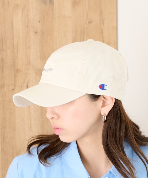 Champion(チャンピオン)の「【Champion】ウォッシュツイルハイキャップ 181-0254(キャップ・レディース・アイボリー/パープル/ブラック・FREE)」の5枚目の写真