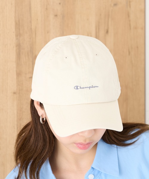 Champion(チャンピオン)の「【Champion】ウォッシュツイルハイキャップ 181-0254(キャップ・レディース・アイボリー/パープル/ブラック・FREE)」の4枚目の写真