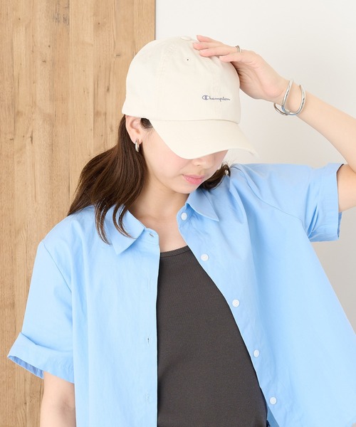Champion(チャンピオン)の「【Champion】ウォッシュツイルハイキャップ 181-0254(キャップ・レディース・アイボリー/パープル/ブラック・FREE)」の7枚目の写真
