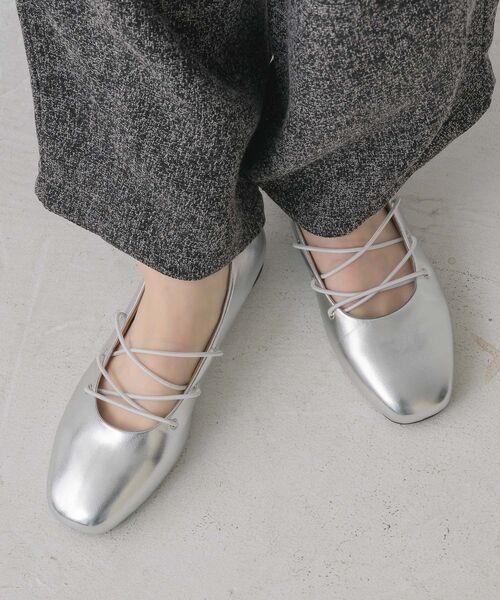 RETRO GIRL(レトロガール)の「バレエパンプス(パンプス・レディース・ブラック/ゴールド/シルバー・LARGE/MEDIUM)」の13枚目の写真