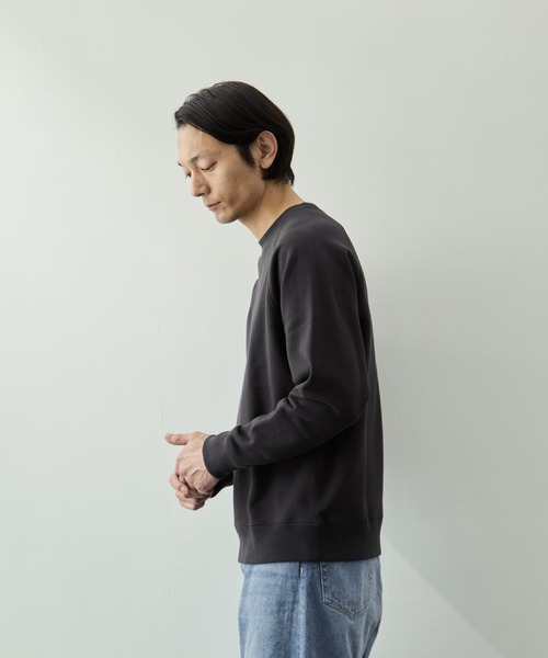 KEY TIMEZ（キータイムズ）の「【KEY TIMEZ/キータイムズ】コンパクトループFテリーP/O/スウェット（スウェット・メンズ・ブラック/ライトグレー・1/2/3）」の4枚目の写真