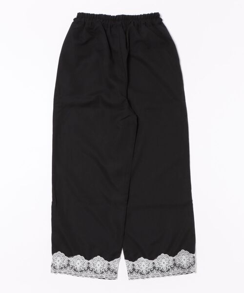 Ritzy(リッツィー)の「裾レースデザイン ワイドパンツ(その他パンツ・レディース・ピンク/ブラック/ブルー・L/M)」の5枚目の写真