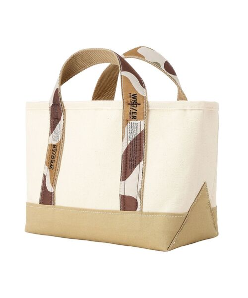 CRAFT STANDARD BOUTIQUE(クラフトスタンダードブティック)の「【WEEKENDER】CLASSIC DRIVE トートバッグ(トートバッグ・メンズ・ナチュラル/ブラック・FREE)」の4枚目の写真
