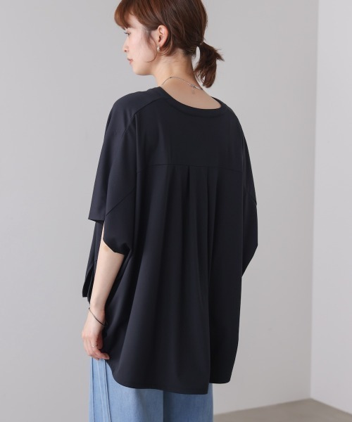 Bou Jeloud(ブージュルード)の「クリアクールスキッパープルオーバー(Tシャツ/カットソー・レディース・オレンジ/ブルー/オフホワイト/ブラック/ブラウン・FREE)」の22枚目の写真