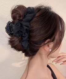LUGG NAGG（ラグナグ）の「【LUGG NAGG/ラグナグ】サテン リボン ヘアクリップ（バレッタ/ヘアクリップ）」