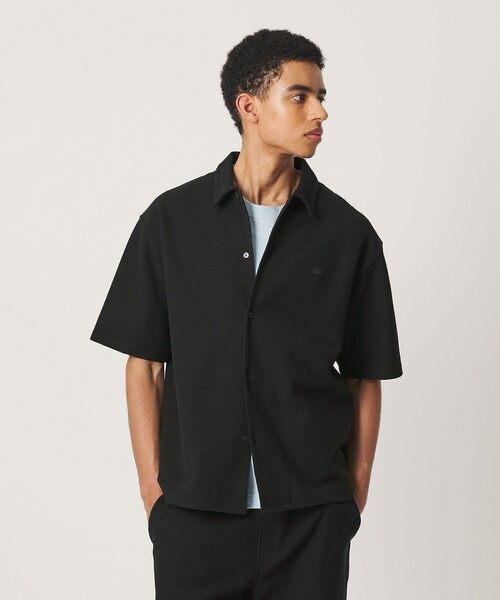 LACOSTE(ラコステ)の「<LACOSTE for BEAUTY&YOUTH>ワントーン ショートスリーブ シャツ(シャツ/ブラウス・メンズ・コバルトブルー/ダークブラウン/ブラック・S/L/XL/M)」の7枚目の写真