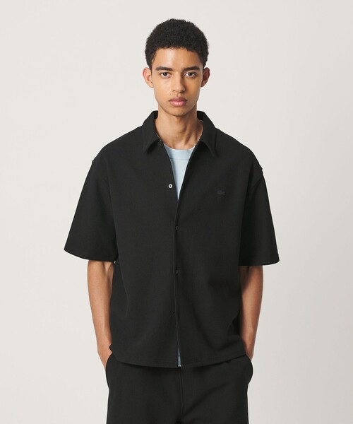 LACOSTE(ラコステ)の「<LACOSTE for BEAUTY&YOUTH>ワントーン ショートスリーブ シャツ(シャツ/ブラウス・メンズ・コバルトブルー/ダークブラウン/ブラック・S/L/XL/M)」の8枚目の写真