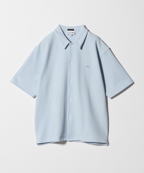 LACOSTE(ラコステ)の「<LACOSTE for BEAUTY&YOUTH>ワントーン ショートスリーブ シャツ(シャツ/ブラウス・メンズ・コバルトブルー/ダークブラウン/ブラック・S/L/XL/M)」の15枚目の写真