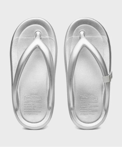 TAW&TOE(トーアンドトー)の「TAW&TOE/トーアンドトー ZEROVITY Flip Flop OG サンダル リカバリーサンダル クッション性 マリンスポーツ 2026年 夏 夏服(サンダル・メンズ・シルバー/ブラック系その他・23/24/25/26/27/28)」の3枚目の写真