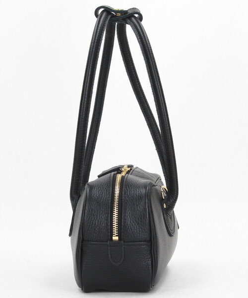 【美品】YOUNG&OLSEN ハンドバッグ　ショルダーバック　ブラック　レザー YOUNG&OLSEN The DRYGOODS STORE/ヤングアンドオルセン EMBOSSED